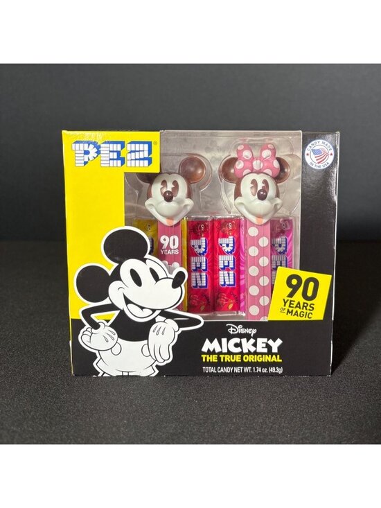 PEZ Other - Mickey & Minnie Disney PEZ Dispenser 90 Years Of Magic Disney Park Mickey Mouse